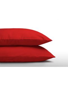 Katoenen 2 in 1 Kussenslopen - Rood - 60 x 70