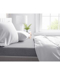 Flanel Premium Laken - Grijs - 200 x 250