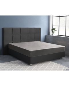 Satijnen Hoeslaken - Grijs - 140 x 200