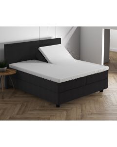 Dubbel Jersey 220 gr. Splittopper Hoeslaken - Creme - 180 x 200/220