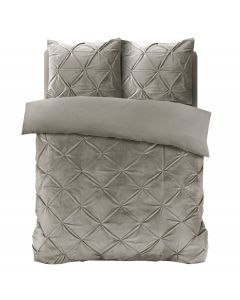 Velvet Pintuck - Zand - 140 x 220