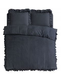 Ruffles - Antraciet - 140 x 220