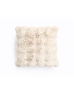 Pom Rabbit Fur sierkussen Beige