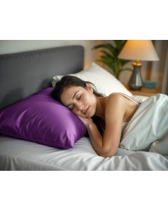 Beauty kussensloop - Paars - 60 x 70