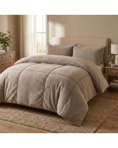 Teddy Trim Donker Taupe