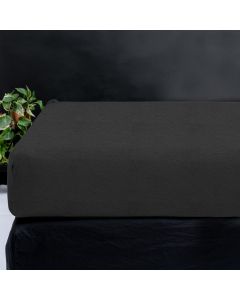 Teddy hoeslaken - Antraciet - 160 x 200