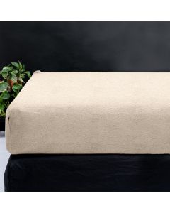 Teddy hoeslaken - Taupe - 140 x 200