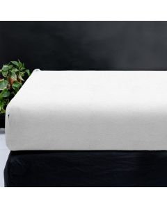 Teddy hoeslaken - Wit - 90 x 200